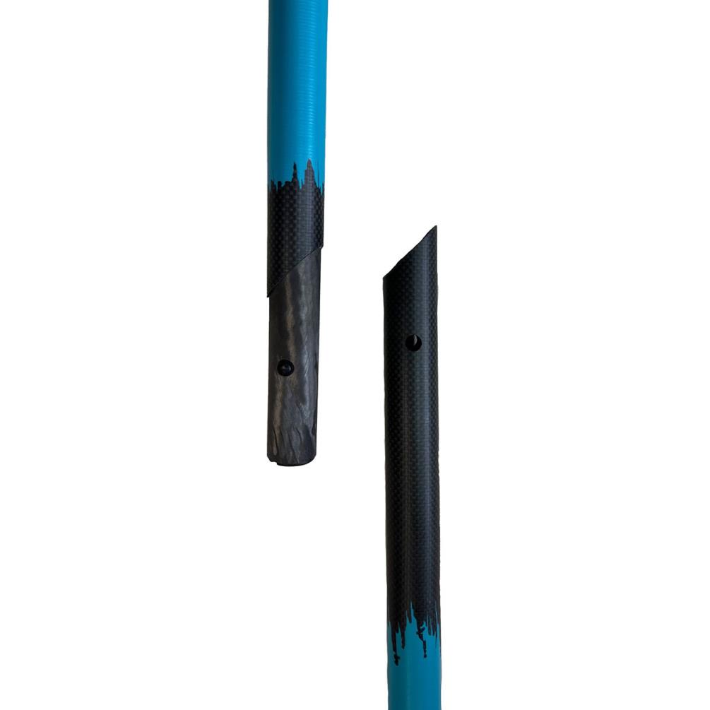 FatStick 3 Piece Full Carbon SUP Paddle & Bag - Blue Extra Image 2